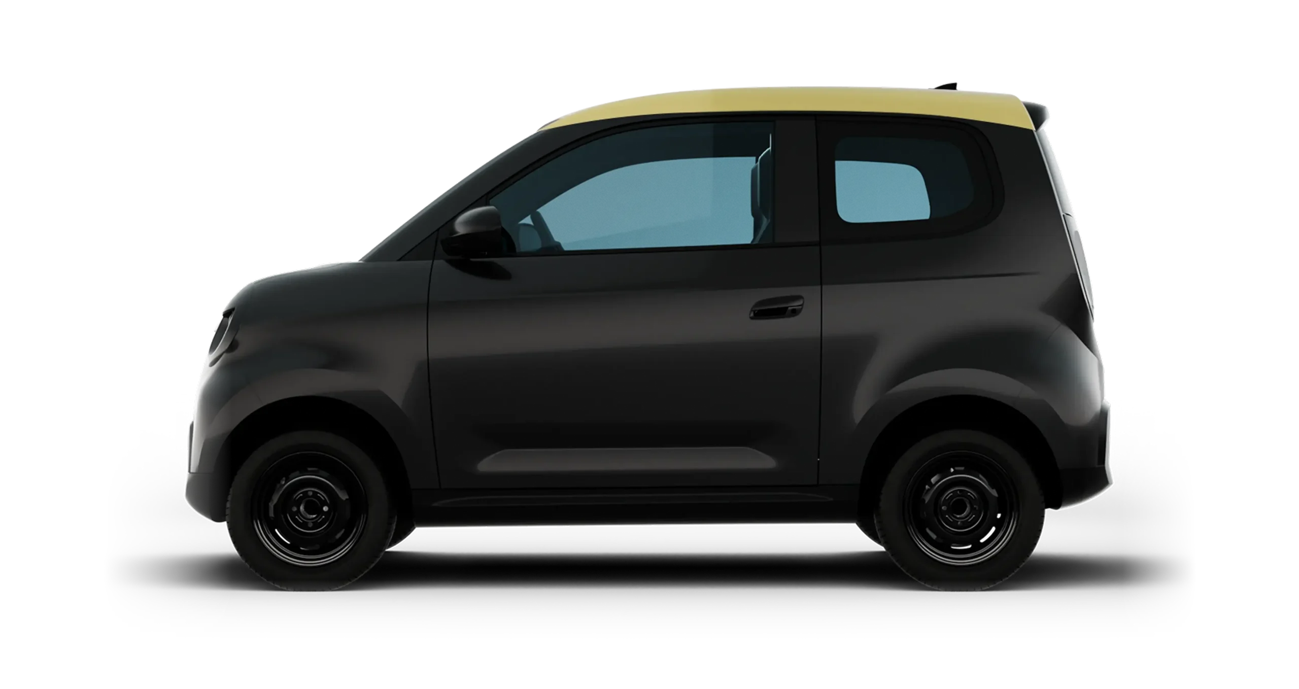 Minio Green Jet Black Body - Summer Yellow Roof