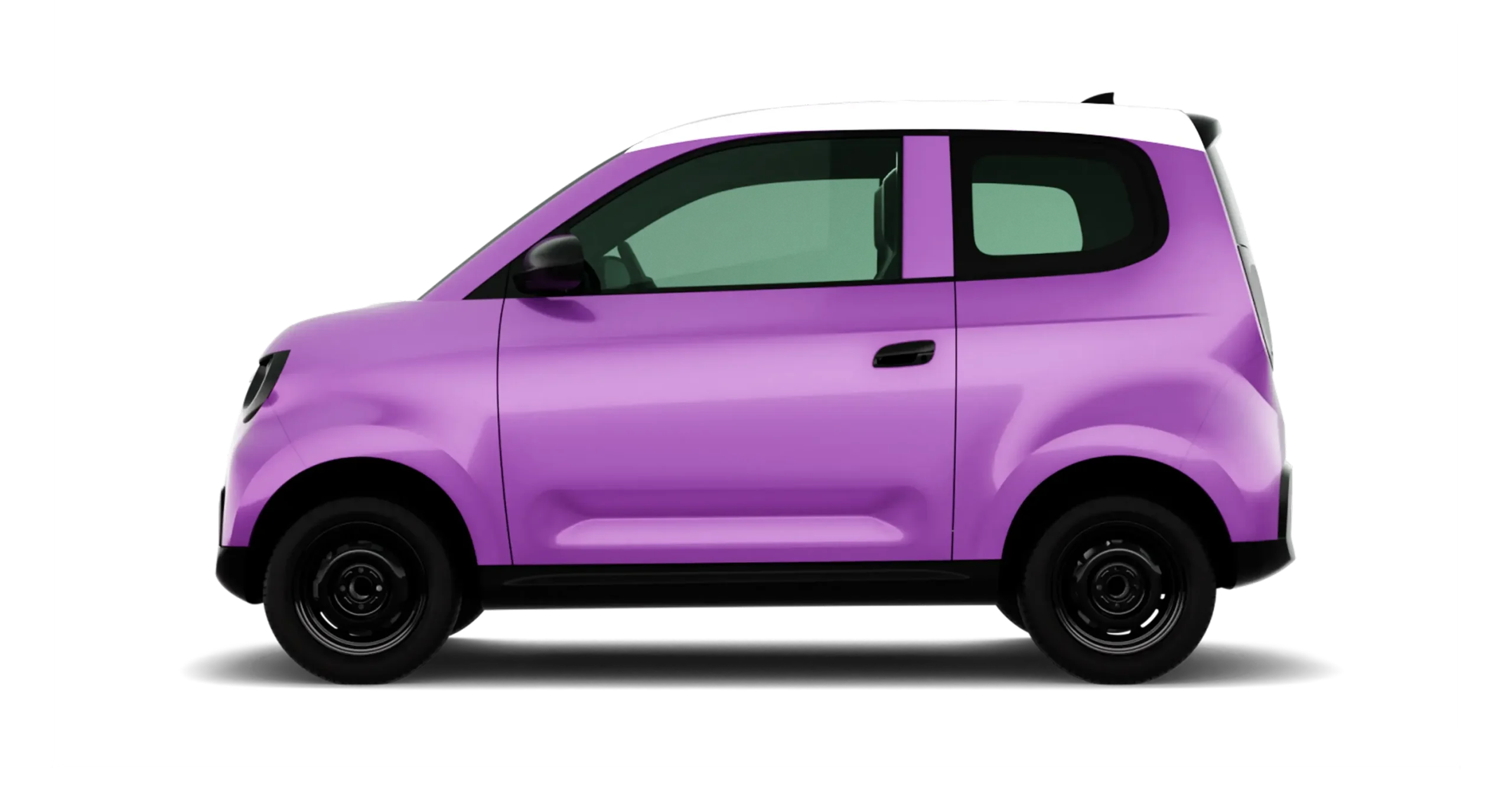 Minio Green Rose Metallic Body - Desat Silver Roof