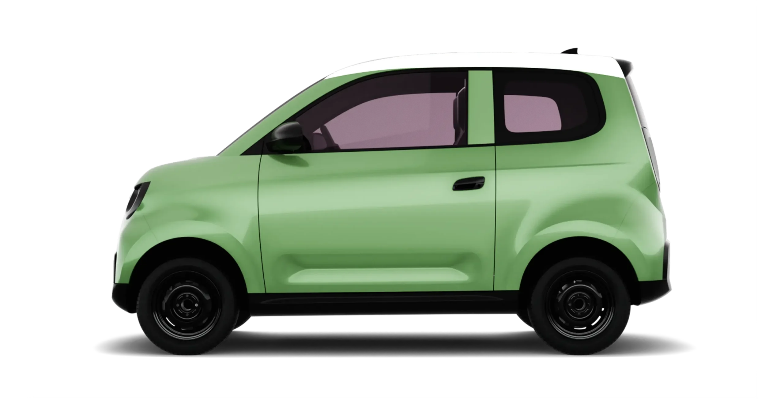 Minio Green Tropical Jade Body - Desat Silver Roof